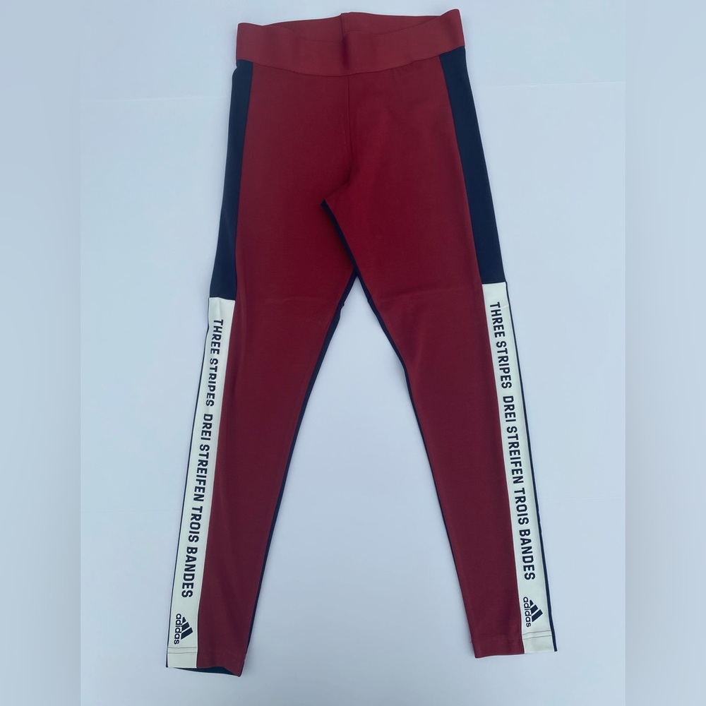 RARE Women's Adidas Tight - Three Stripes Drei Streifen Trois Bandes